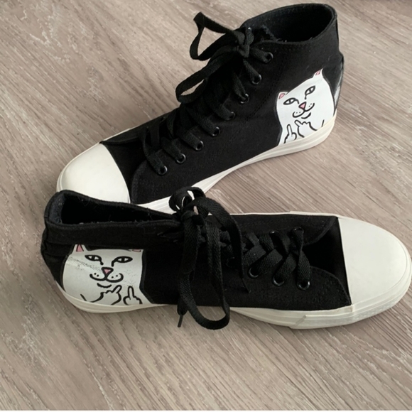 RipnDip Lord Nermal High-Top Shoes (Black) Sz 10 minor wear and tear - Picture 4 of 4